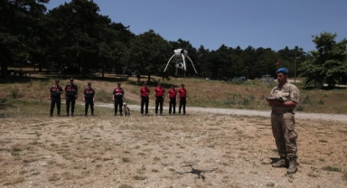 Orman yangınlarına karşı dronlu denetim