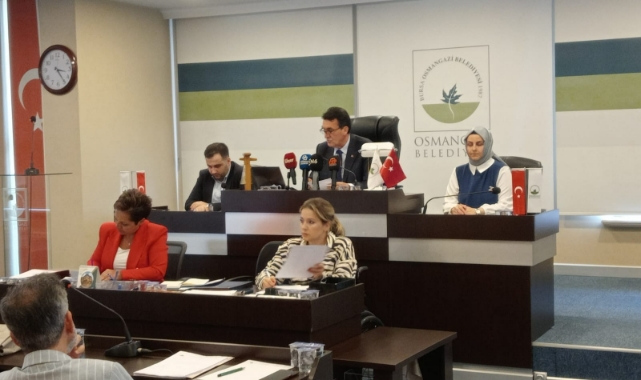 Osmangazi'de Temmuz ayı toplantısı