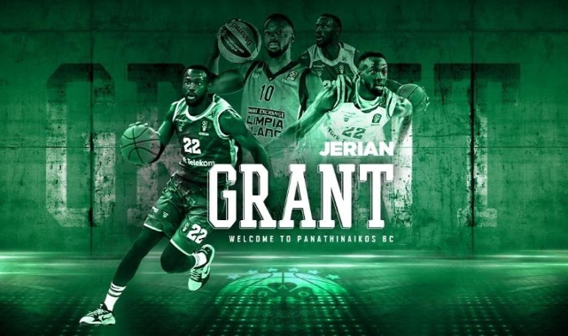 Panathinaikos, Jerian Grant’ı kadrosuna kattı