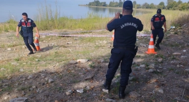 Piknikçi aile İznik Gölü'nde el bombası buldu!