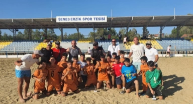 Plaj futbolunda şampiyon Sakin Şehir Seferihisar Spor