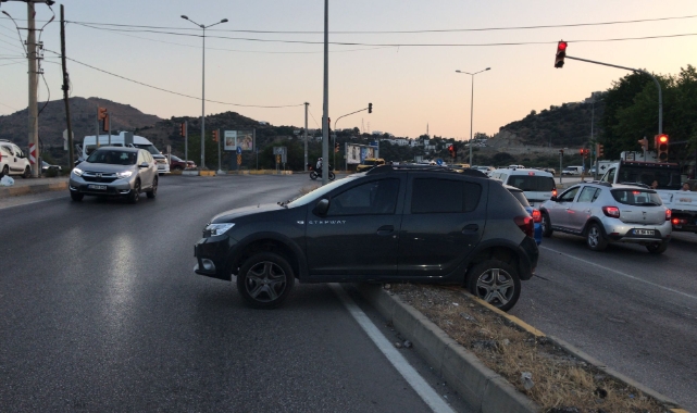 Polisten kaçarken kaza yaptılar