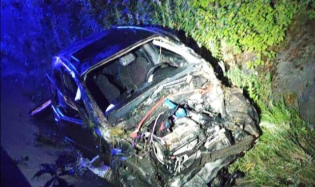 Rize’de trafik kazası: 1 ölü, 1 yaralı