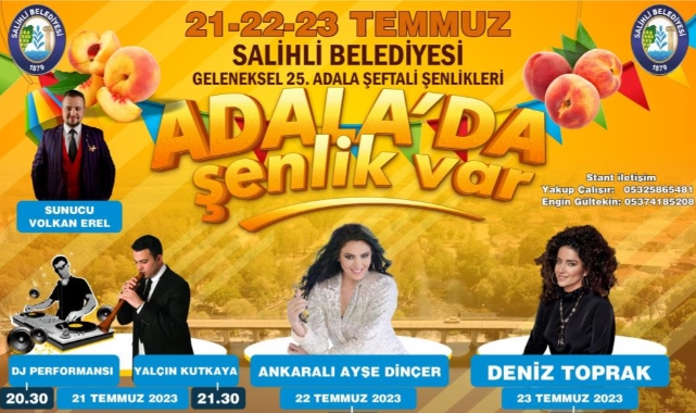 Salihli’de hafta sonu şenlik var