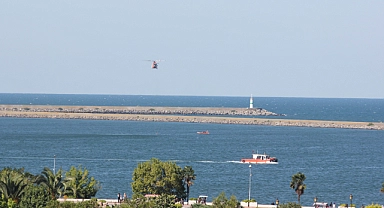 Samsun'da helikopterli kurtarma tatbikatı