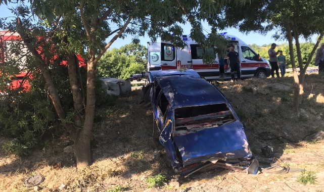 Samsun’da otomobiller çarpıştı: 1 ölü, 1 yaralı