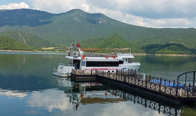 Samsun'da tabiat parkına ziyaretçi akını