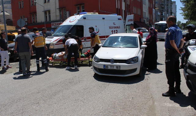 Samsun’da trafik kazası: 1 yaralı
