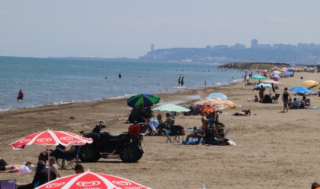 Samsun plajları hareketlendi