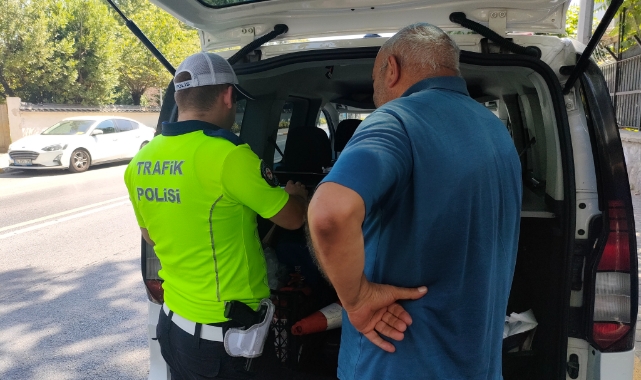Sarıyer’de dron destekli trafik denetimi