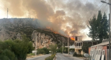 Seydikemer’de orman yangını