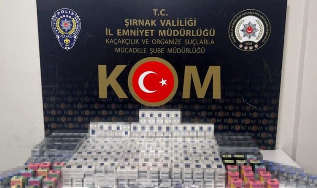 Şırnak'ta kaçakçılık operasyonu: 37 gözaltı