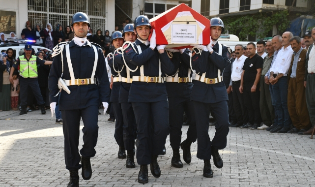 Şırnak’ta şehit güvenlik korucusu toprağa verildi