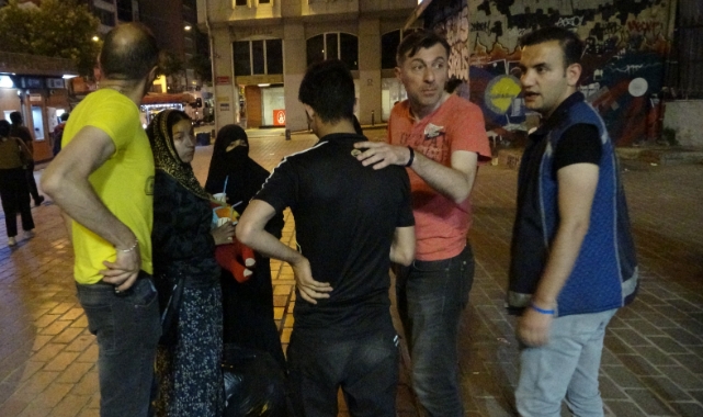 Taksim’de dilenci operasyonu