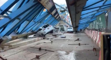 Tayland'da yol inşaatı çöktü: 2 ölü, 13 yaralı