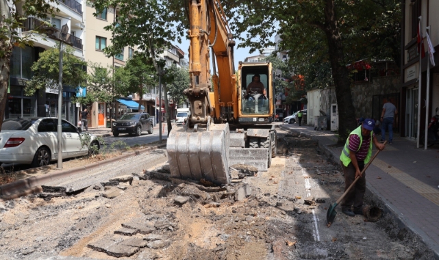 Teyyareci Mehmet Ali Caddesi yenileniyor