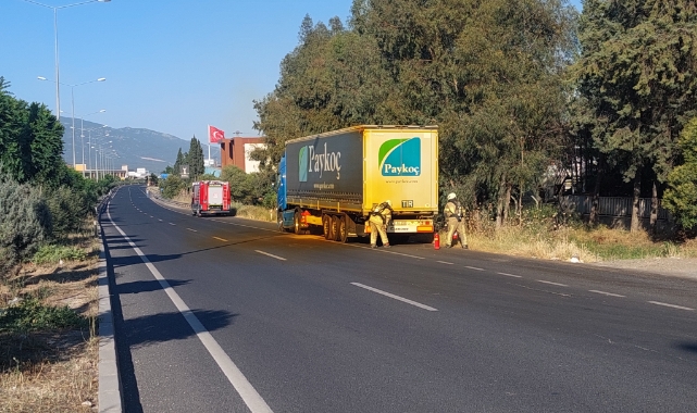 TIR'daki sızıntı paniğe neden oldu