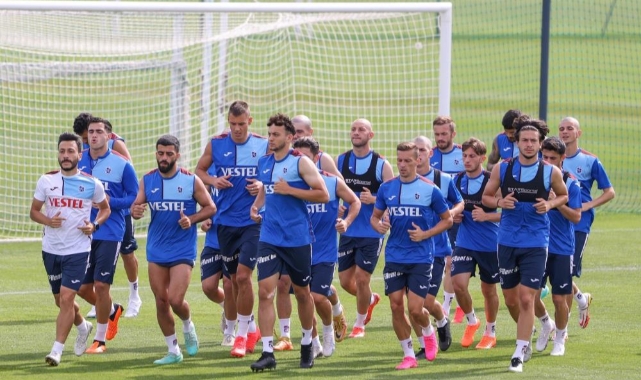 Trabzonspor, hazırlıklarına devam etti