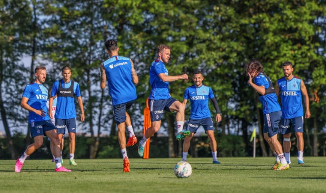 Trabzonspor, kamp çalışmalarını sürdürdü
