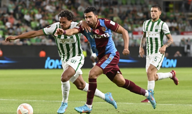 Trabzonspor, MOL Fehervar ile 2-2 berabere kaldı