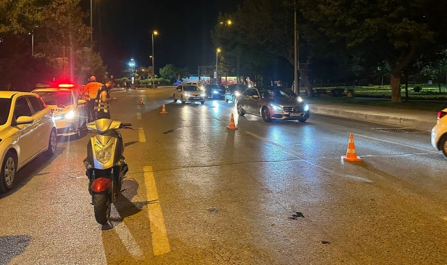 Trafik denetimlerinde 113 sürücüye ceza