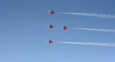 Türk Yıldızları Isparta’da keşif uçuşu gerçekleştirdi