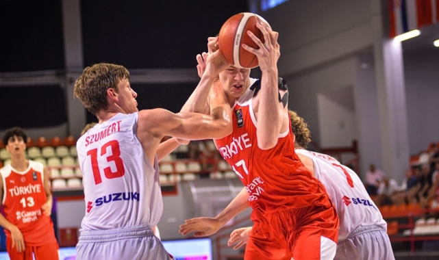 U18 Erkek Milli Basketbol Takımı'ndan şampiyonada ilk galibiyet