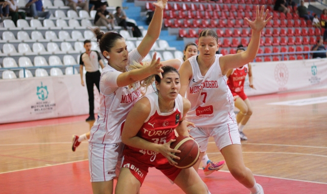 U20 Kadın Basketbol Milli Takımı, Karadağ'a mağlup oldu