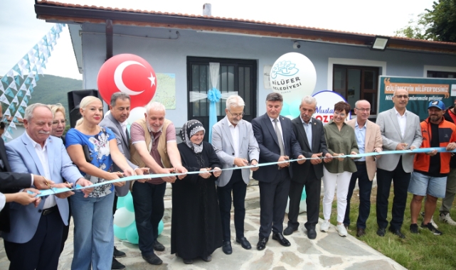 Üçpınar’daki eski köy okulu konuk evi oldu