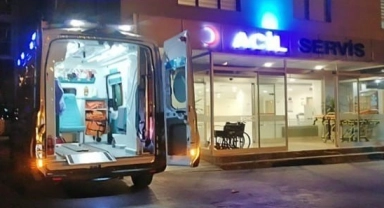 Üçüncü kattan aşağı düşen kadın yaralandı
