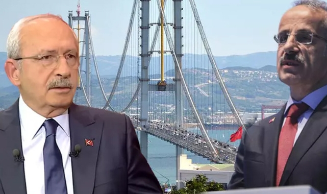 Ulaştırma ve Altyapı Bakanlığı'ndan Osmangazi Köprüsü açıklaması