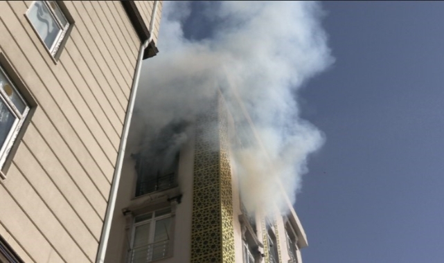 Van'da korkutan yangın