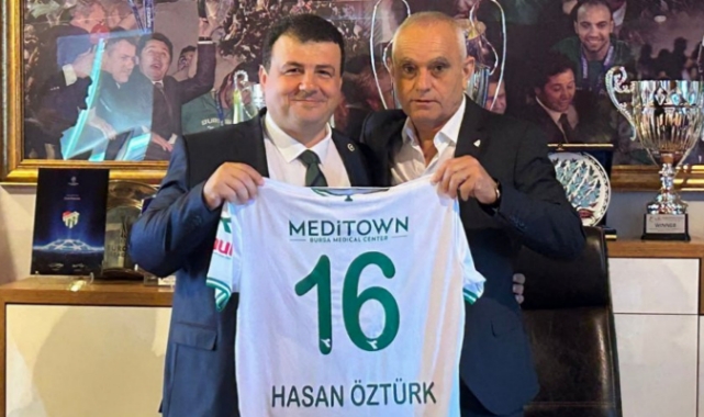 Vekil Öztürk, Bursaspor’a 50 bin TL bağışta bulundu