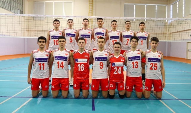 Voleybolda milliler, Belçika'ya 3-0 mağlup oldu