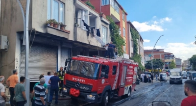Yangında ATV küle döndü