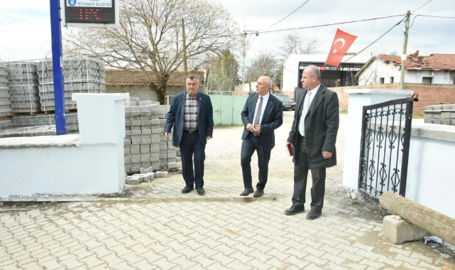 Yenişehir'e sokak ve caddeler parke taşı ile daha güzel