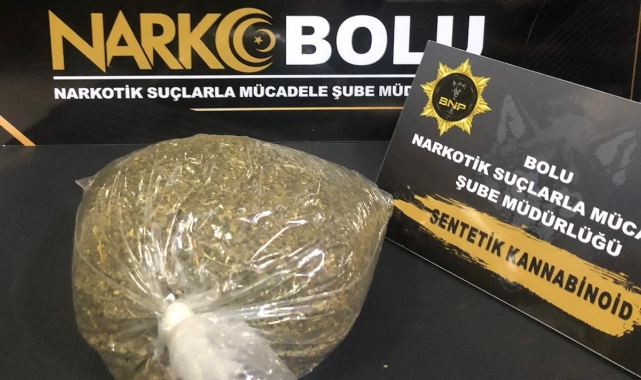 Yolcu olarak bindiği otobüste yakalandı