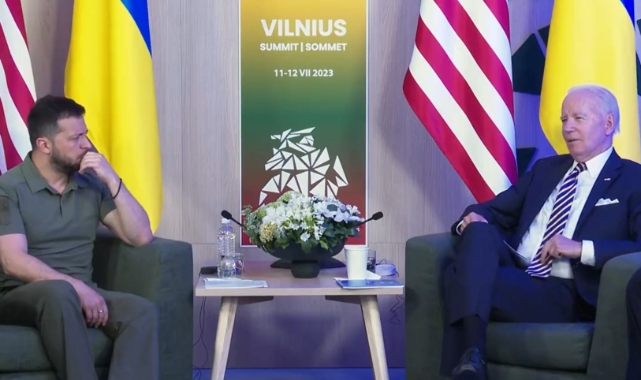 Zelenski, ABD Başkanı Biden ile görüştü