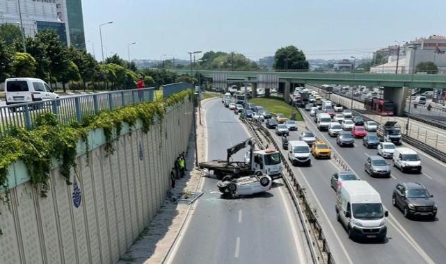 Zeytinburnu'nda korkunç kaza!