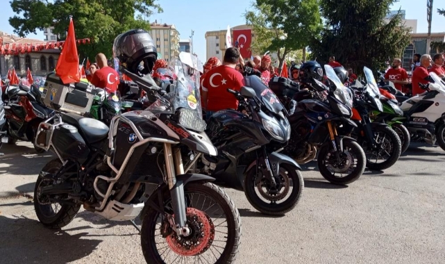 100. Yıl Motosiklet Sürüşü başladı