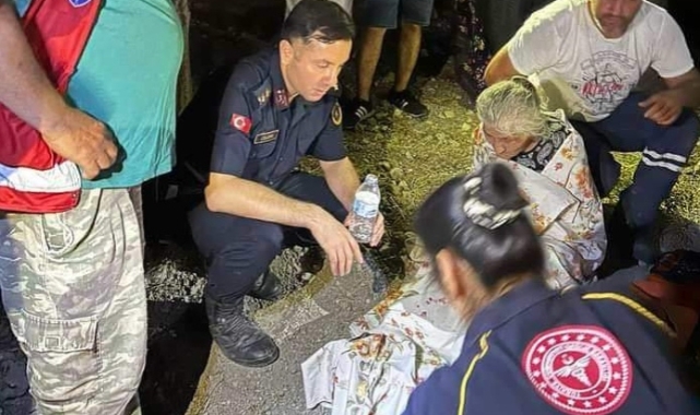 2 gündür aranan yaşlı kadın ormanda bulundu