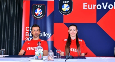2023 CEV Kadınlar Avrupa Şampiyonası Yarı Finalleri’nin medya günü yapıldı