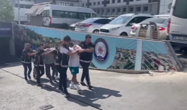 Adliyeye sevk edilen rapçiler serbest bırakıldı