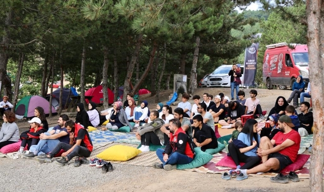 Adrenalin Parkta afet eğitimi