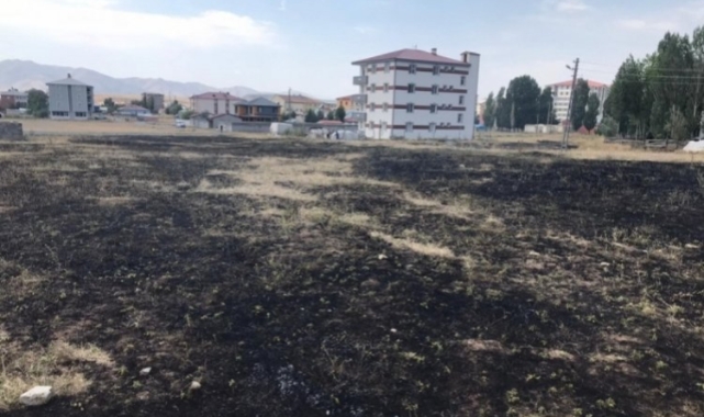 Ağrı'da 5 ayrı noktada yangın çıktı!