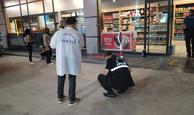 Akaryakıt istasyonunda silahlı çatışma