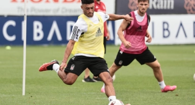 Alex Oxlade-Chamberlain, Beşiktaş'ta ilk antrenmanına çıktı