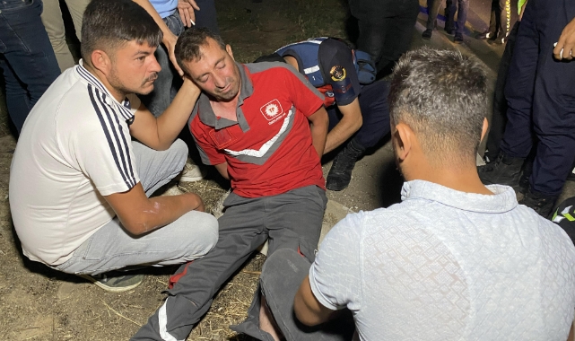 Alkollü sürücü polise zor anlar yaşattı