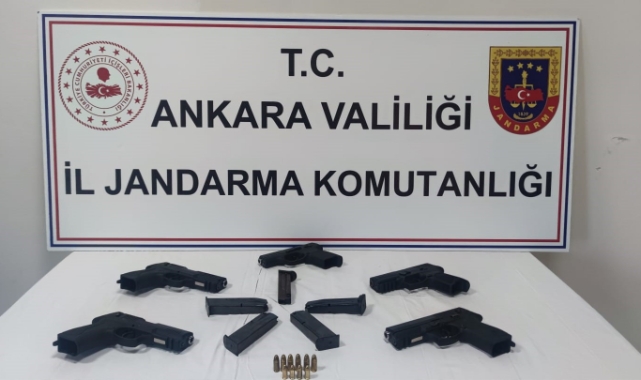 Ankara’da yasa dışı silah satışı operasyonu