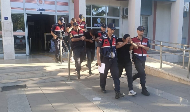 Av tüfeği hırsızları yakalandı
